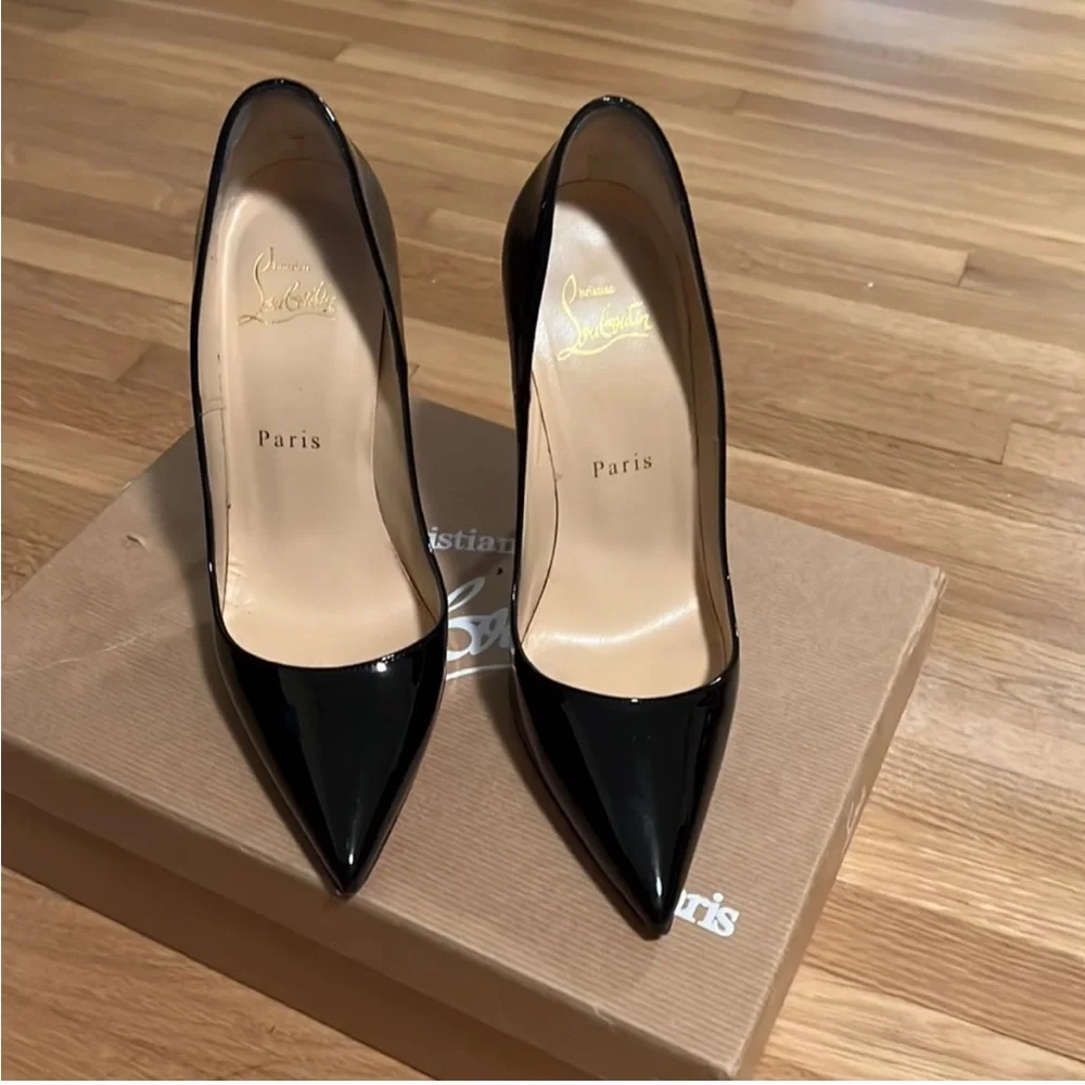 Christian Louboutin Black Stiletto Heels - Picture 2 of 7